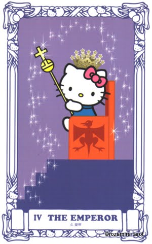 Hello Kitty Tarot Cards by Ryugi Kagami